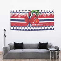 Norway Christmas Tapestry God Jul! Coquette Bow - Wonder Print Shop