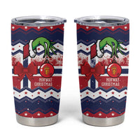 Norway Christmas Tumbler Cup God Jul! Coquette Bow - Wonder Print Shop