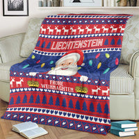 Liechtenstein Christmas Blanket Frohe Weihnachten Der Weihnachtsmann