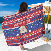 Liechtenstein Christmas Sarong Frohe Weihnachten Der Weihnachtsmann - Wonder Print Shop
