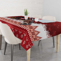 Austria Christmas Eagle Tablecloth Frohe Weihnachten - Wonder Print Shop