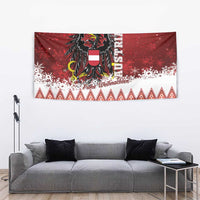 Austria Christmas Eagle Tapestry Frohe Weihnachten - Wonder Print Shop