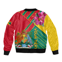 Grenada Bomber Jacket Gwenad Bougainvillea Special Version - Wonder Print Shop