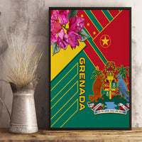 Grenada Canvas Wall Art Gwenad Bougainvillea Special Version - Wonder Print Shop