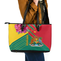 Grenada Leather Tote Bag Gwenad Bougainvillea Special Version - Wonder Print Shop