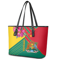 Grenada Leather Tote Bag Gwenad Bougainvillea Special Version - Wonder Print Shop
