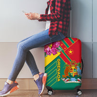 Grenada Luggage Cover Gwenad Bougainvillea Special Version - Wonder Print Shop