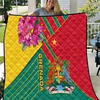 Grenada Quilt Gwenad Bougainvillea Special Version - Wonder Print Shop