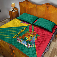 Grenada Quilt Bed Set Gwenad Bougainvillea Special Version - Wonder Print Shop