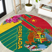 grenada-round-carpet-gwenad-bougainvillea-special-version