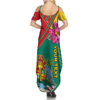 Grenada Summer Maxi Dress Gwenad Bougainvillea Special Version - Wonder Print Shop