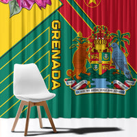 Grenada Window Curtain Gwenad Bougainvillea Special Version - Wonder Print Shop