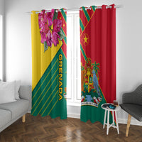 Grenada Window Curtain Gwenad Bougainvillea Special Version - Wonder Print Shop