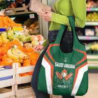 Saudi Arabia Cricket Grocery Bag TeamSaudi Go Champions