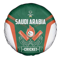 Saudi Arabia Cricket Spare Tire Cover TeamSaudi Go Champions - Wonder Print Shop