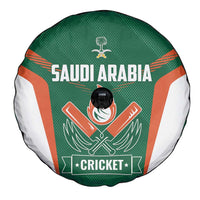 Saudi Arabia Cricket Spare Tire Cover TeamSaudi Go Champions - Wonder Print Shop
