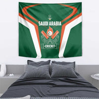 Saudi Arabia Cricket Tapestry TeamSaudi Go Champions - Wonder Print Shop