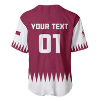 Custom Qatar Cricket Baseball Jersey Come On Boys - Wonder Print Shop