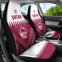 Qatar Cricket Car Seat Cover Come On Boys - Wonder Print Shop
