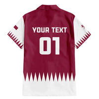 Custom Qatar Cricket Family Matching Mermaid Dress and Hawaiian Shirt Come On Boys - Wonder Print Shop