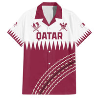 Custom Qatar Cricket Family Matching Summer Maxi Dress and Hawaiian Shirt Come On Boys - Wonder Print Shop