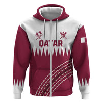 Custom Qatar Cricket Hoodie Come On Boys - Wonder Print Shop