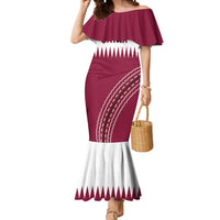 Custom Qatar Cricket Mermaid Dress Come On Boys - Wonder Print Shop