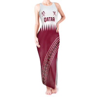 Custom Qatar Cricket Tank Maxi Dress Come On Boys - Wonder Print Shop