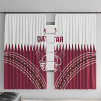 Qatar Cricket Window Curtain Come On Boys - Wonder Print Shop