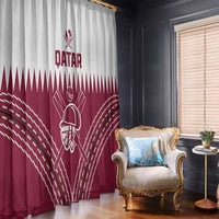 Qatar Cricket Window Curtain Come On Boys - Wonder Print Shop