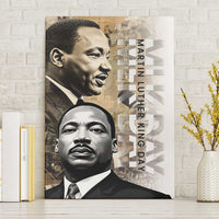 Martin Luther King Jr Day Canvas Wall Art MLK His Dream Still Matters - Wonder Print Shop