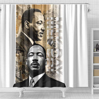 Martin Luther King Jr Day Shower Curtain MLK His Dream Still Matters LT01