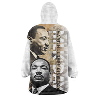 Martin Luther King Jr Day Wearable Blanket Hoodie MLK His Dream Still Matters - Wonder Print Shop