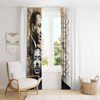 Martin Luther King Jr Day Window Curtain MLK His Dream Still Matters - Wonder Print Shop