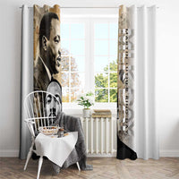 Martin Luther King Jr Day Window Curtain MLK His Dream Still Matters - Wonder Print Shop