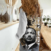 Martin Luther King Jr Day Women Casual Shirt MLK His Dream Still Matters - Wonder Print Shop