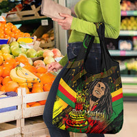 Legend Reggae Birthday Grocery Bag The Father of Reggae