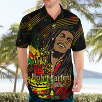 Legend Bob Birthday Hawaiian Shirt The Father of Reggae - Wonder Print Shop