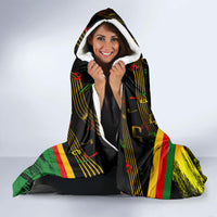 Bob Marley Birthday Hooded Blanket The Father of Reggae