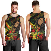 Legend Bob Birthday Men Tank Top The Father of Reggae - Wonder Print Shop