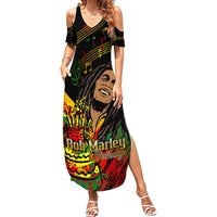 Legend Bob Birthday Summer Maxi Dress The Father of Reggae - Wonder Print Shop