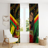 Legend Bob Birthday Window Curtain The Father of Reggae - Wonder Print Shop