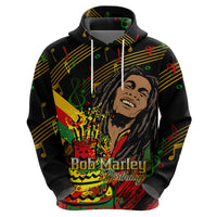 Legend Bob Birthday Zip Hoodie The Father of Reggae - Wonder Print Shop
