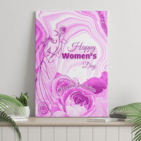 Happy International Women Day 2024 Canvas Wall Art Inspire Inclusion - Wonder Print Shop