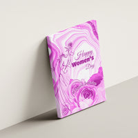 Happy International Women Day 2024 Canvas Wall Art Inspire Inclusion - Wonder Print Shop