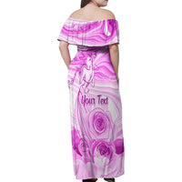 Happy International Women Day 2024 Family Matching Off Shoulder Maxi Dress and Hawaiian Shirt Inspire Inclusion - Wonder Print Shop