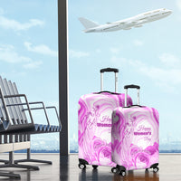 Happy International Women Day 2024 Luggage Cover Inspire Inclusion - Wonder Print Shop