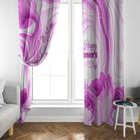 Happy International Women Day 2024 Window Curtain Inspire Inclusion - Wonder Print Shop