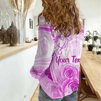 Happy International Women Day 2024 Women Casual Shirt Inspire Inclusion - Wonder Print Shop