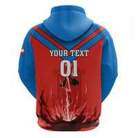 Equatorial Guinea Football Hoodie Come On Nzalang Nacional - Wonder Print Shop